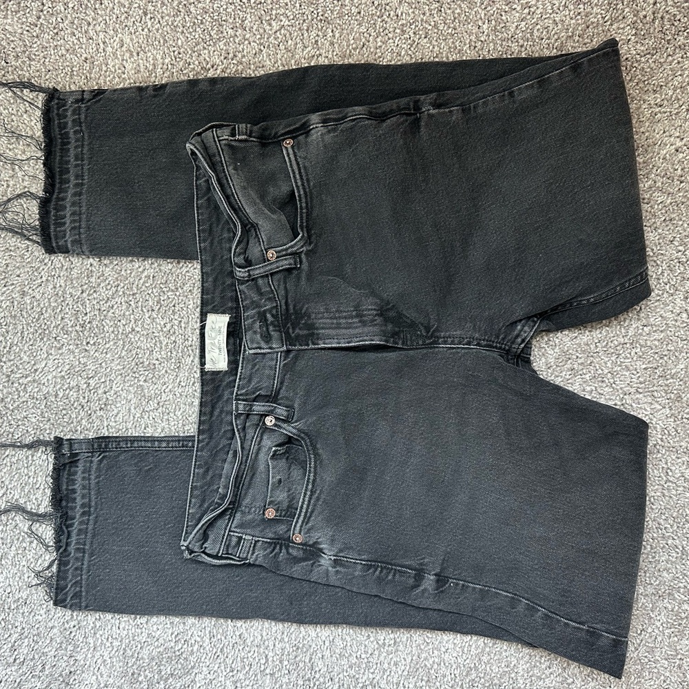 We The Free Black Ankle & Cropped Jeans